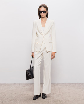 Twinset Ivory sequined jacket 262AT2040