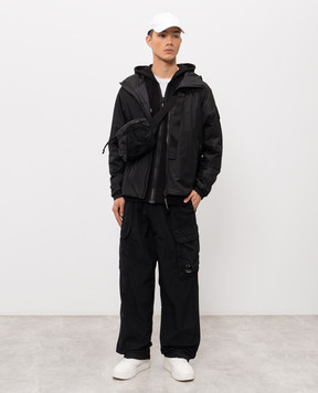 C.P. Company Metropolis Black jacket LOW026A110400A