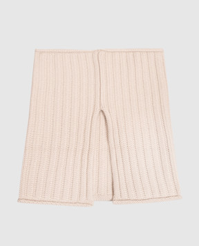 Allude Beige ribbed cashmere buff 26511124