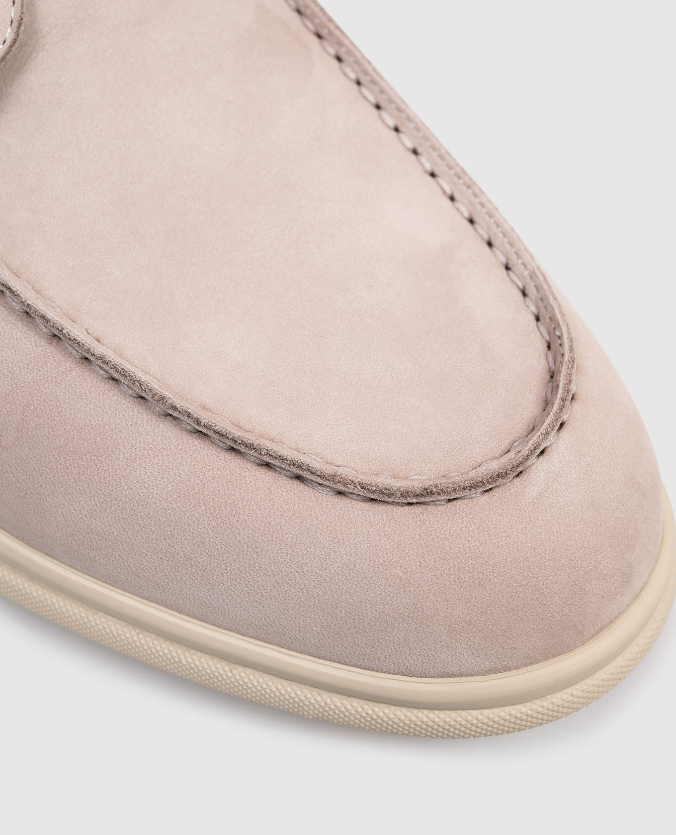 Beige nubuck derby shoes Pini Parma 5