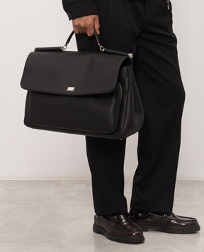 Dolce&Gabbana Black leather bag My Sicily BM2757B0370