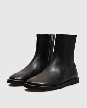 Officine Creative Marjory black leather boots MARJORY106NERO