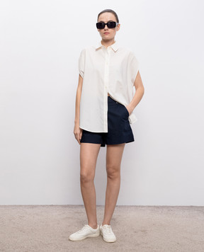 Woolrich White sleeveless shirt CFWWSI2010FRUT3944