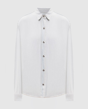 AGOLDE Theo blue denim shirt A74431547