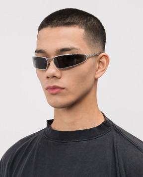 Kuboraum Silver Sunglasses H34 KRSH34SM000000GT