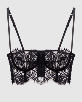 Dolce&Gabbana Black lace top O7B48TON03J