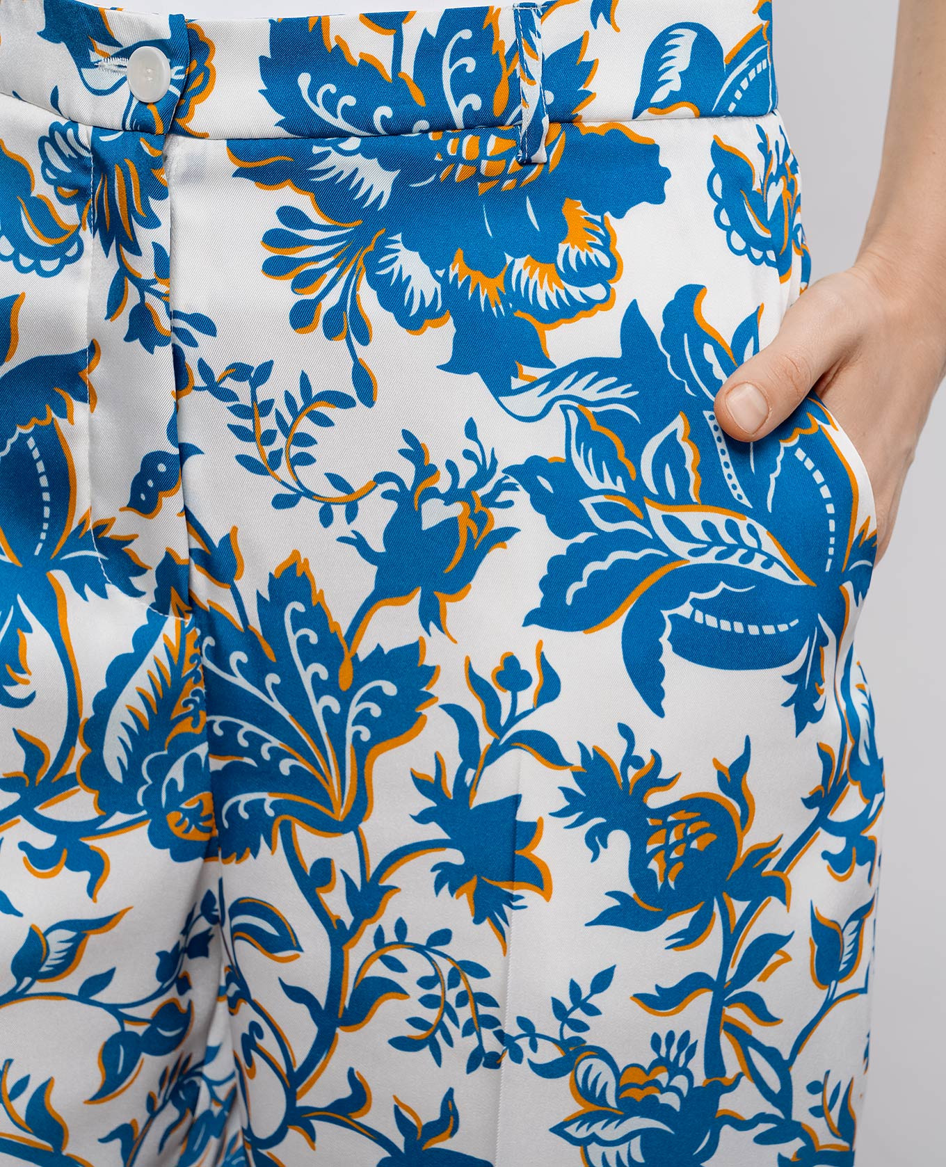 

White printed pants Etro