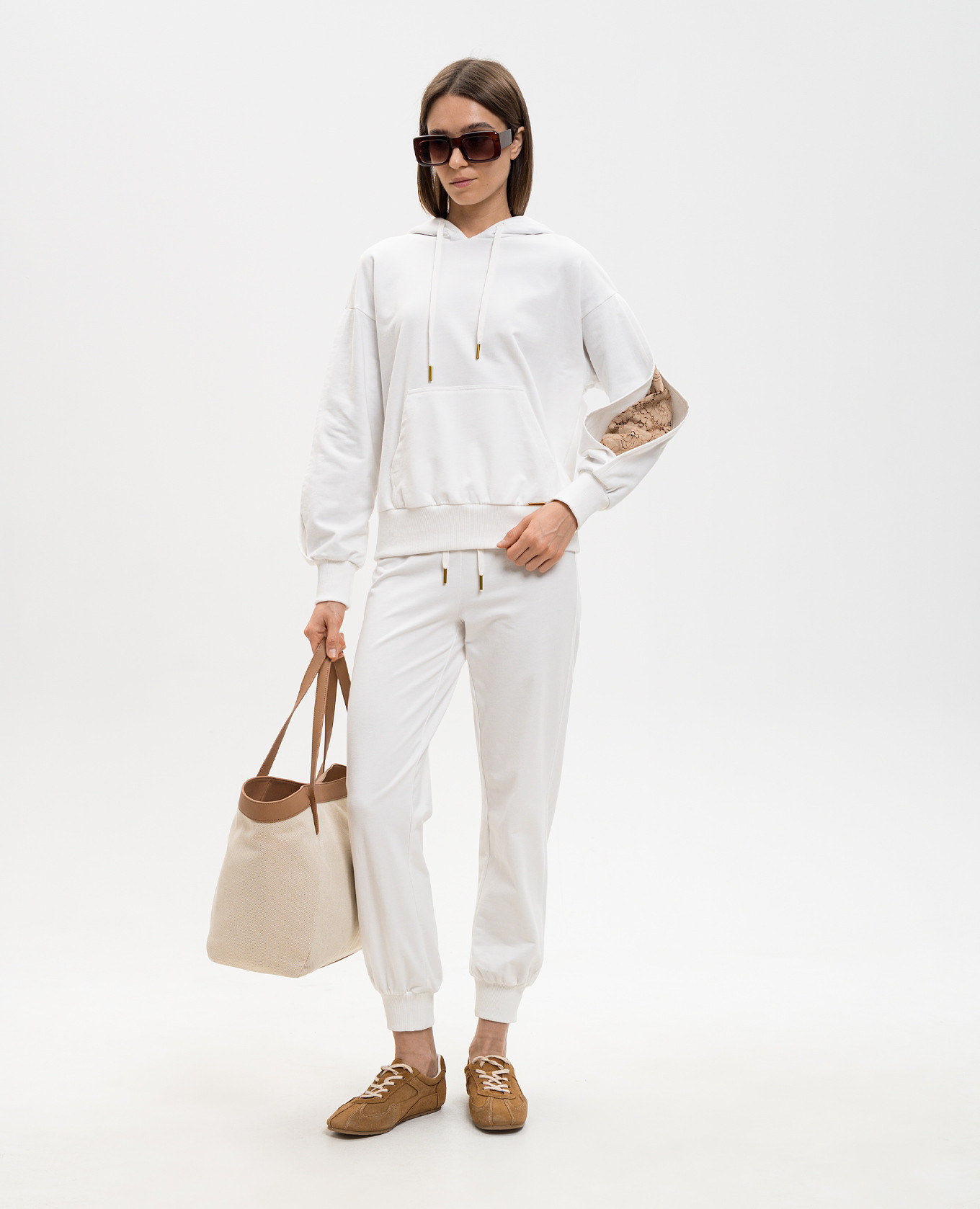 

White tracksuit Twinset