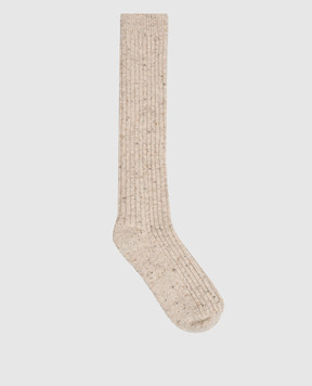 Brunello Cucinelli Beige knee-high boots MCZ9A004