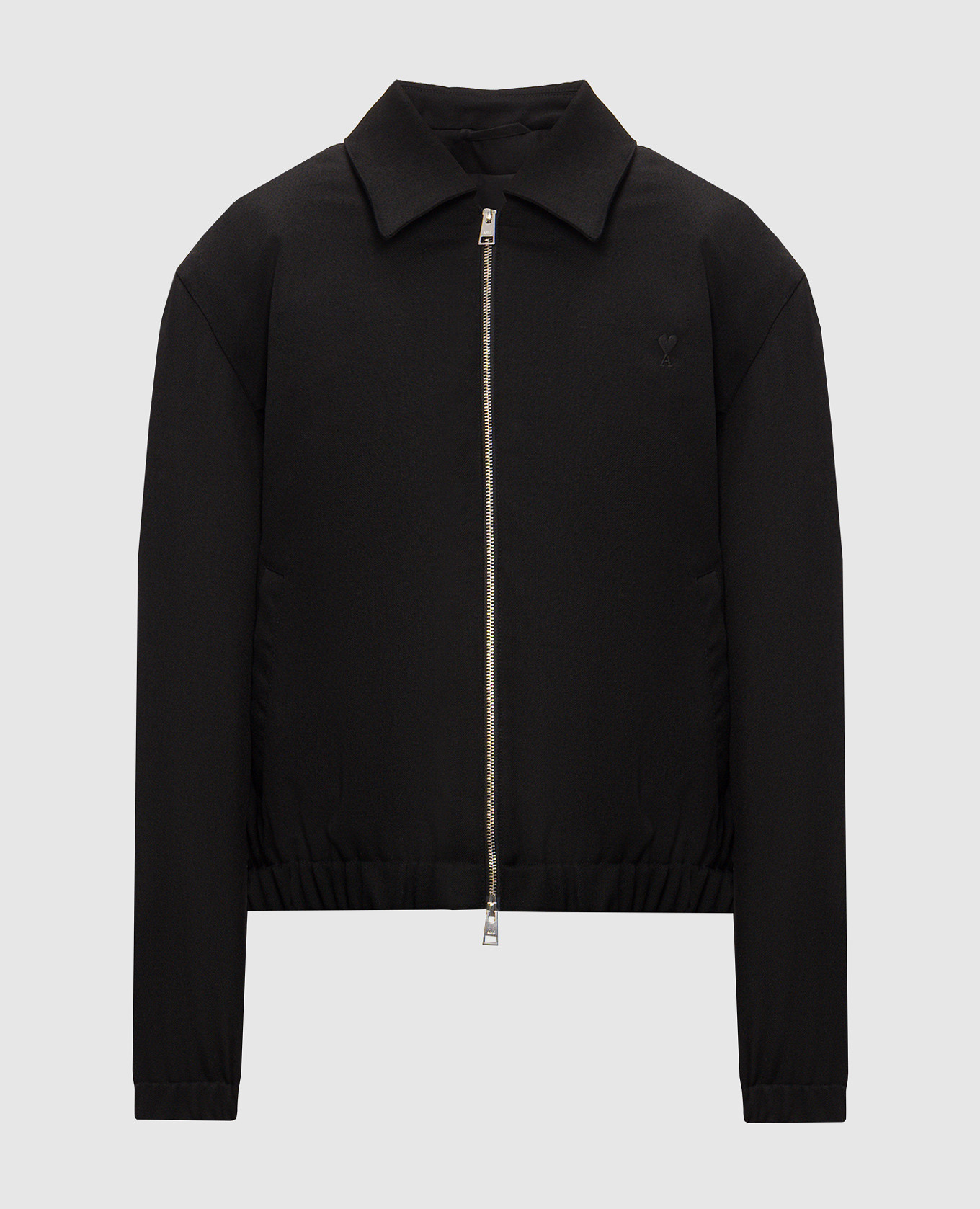 Black wool jacket Ami Paris