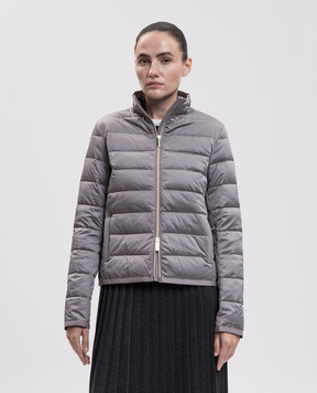 Be Florence Grey quilted down jacket BE2621