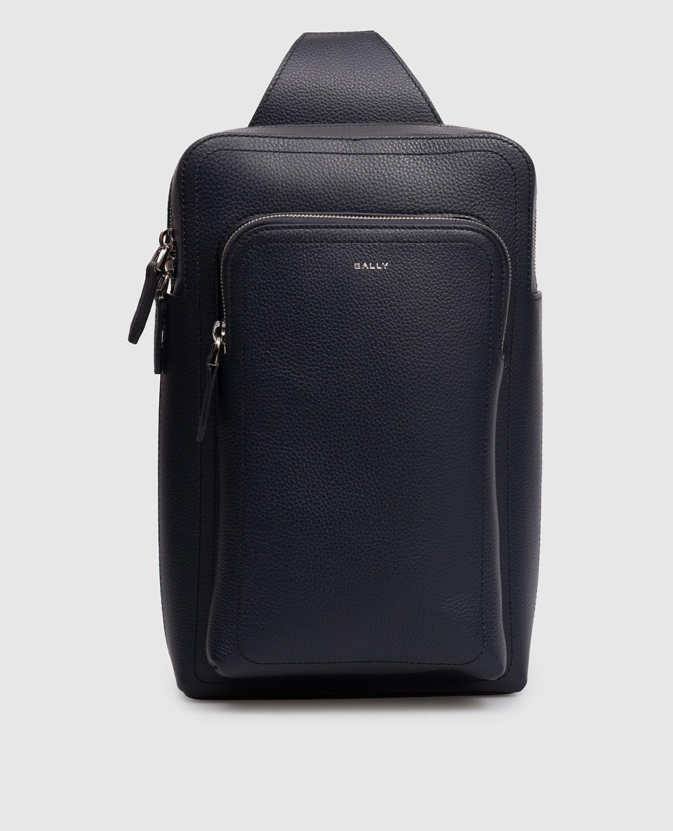 

Capitol blue leather sling bag Bally