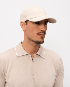 CAPOBIANCO Beige cap 20MC1MG00