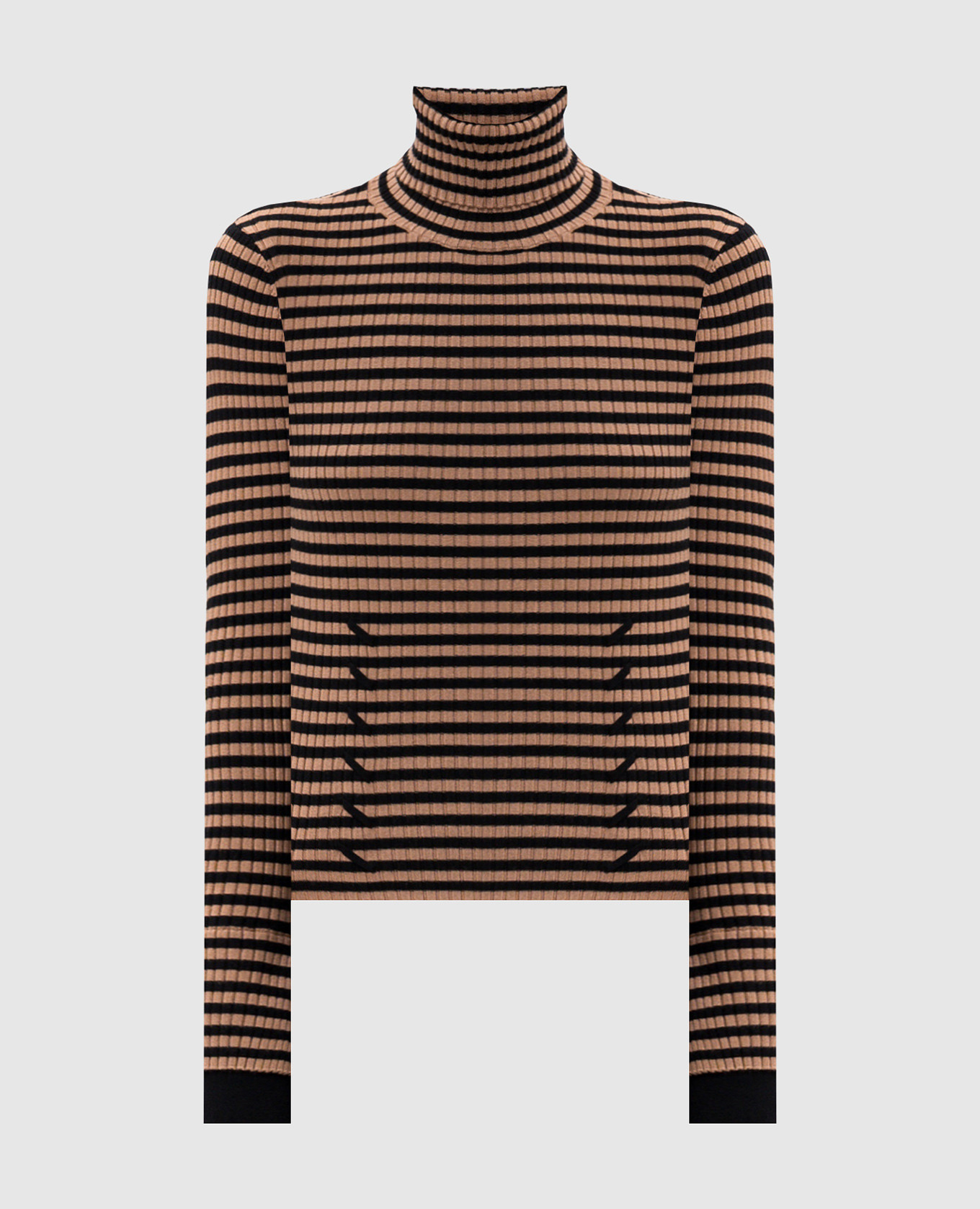 Brown striped golf