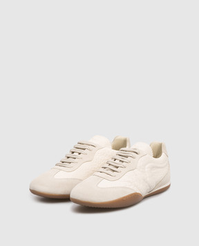 Max Mara Weekend Beige leather sneakers WKALANCIA WKALANCIA