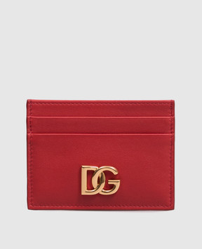 Dolce&Gabbana Red leather cardholder BI0330A3P00