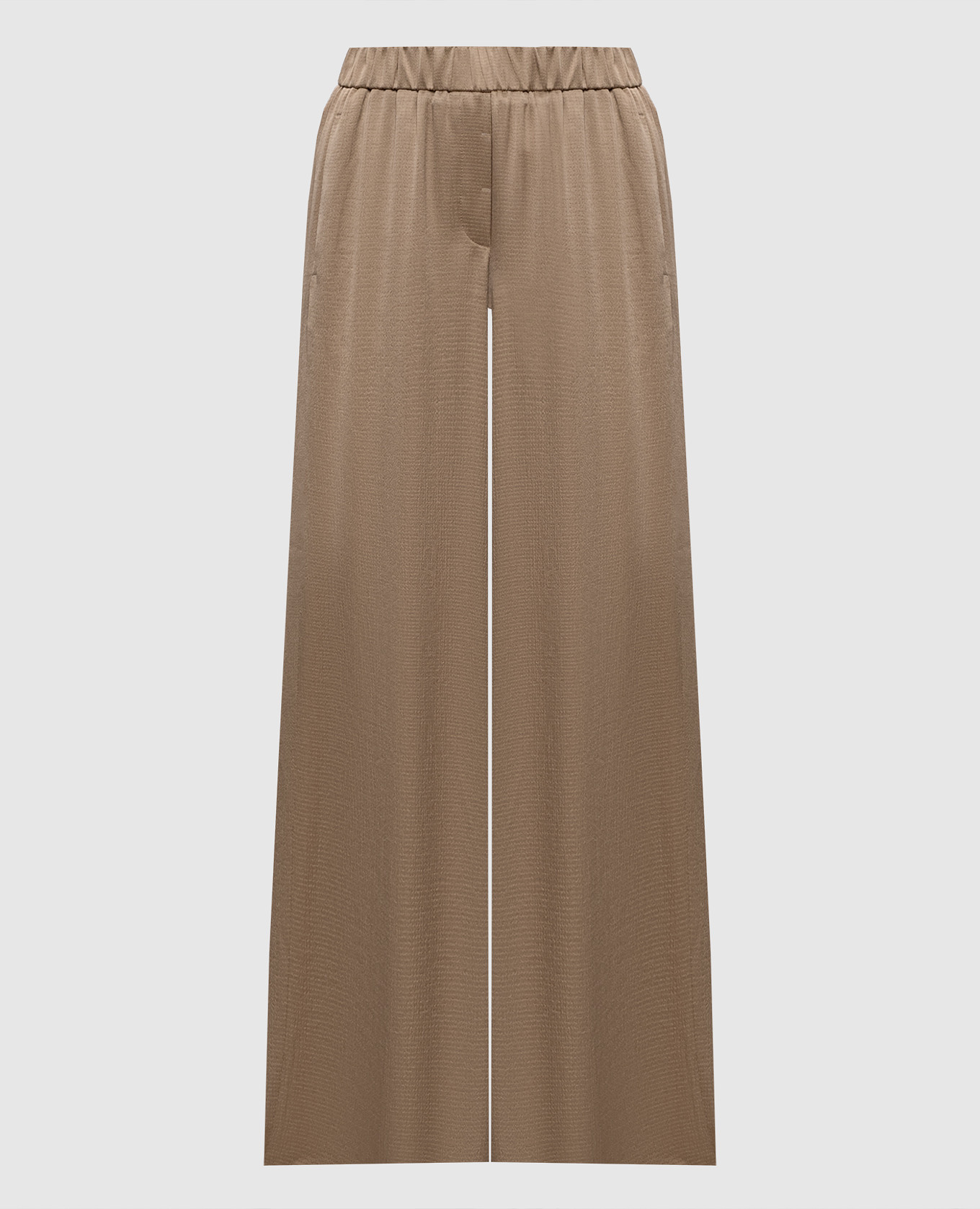 Beige palazzos
