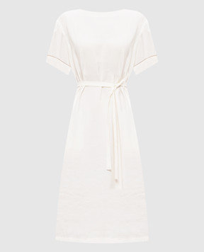 Peserico Ivory midi dress S0211401509