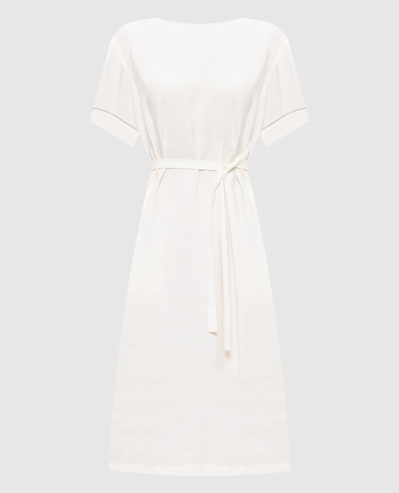 Ivory midi dress