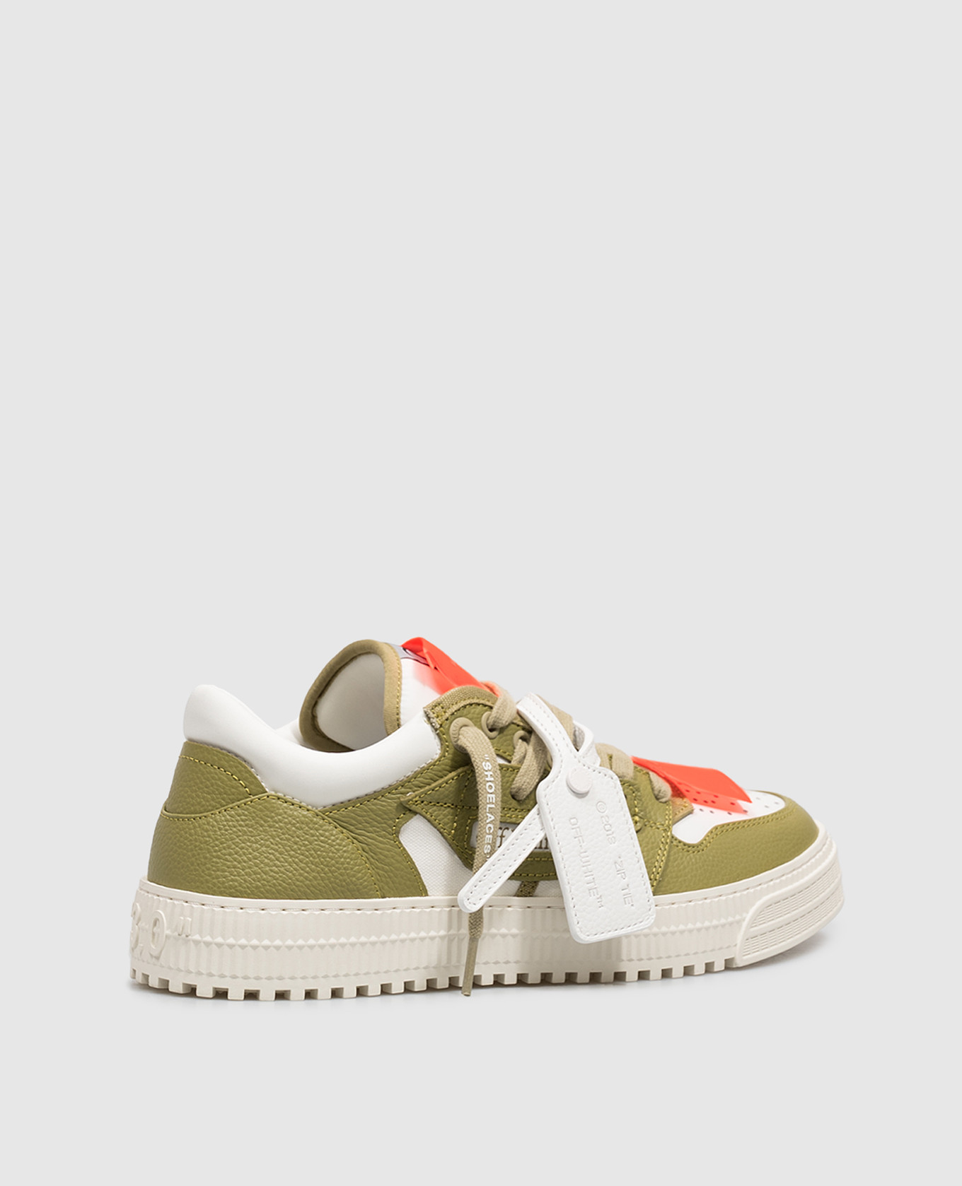 Court 3.0 khaki combo sneakers Off-White 3