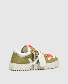 Off-White Court 3.0 khaki combo sneakers OF05759310