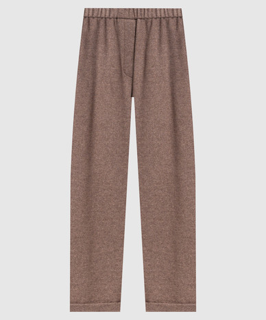 Braune Hose mit Lurex