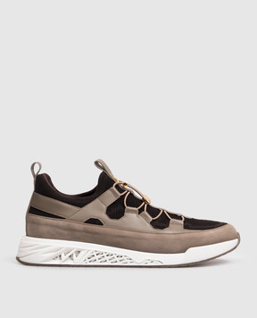 Stefano Ricci Beige combination sneakers UR78G4272TSWYSN