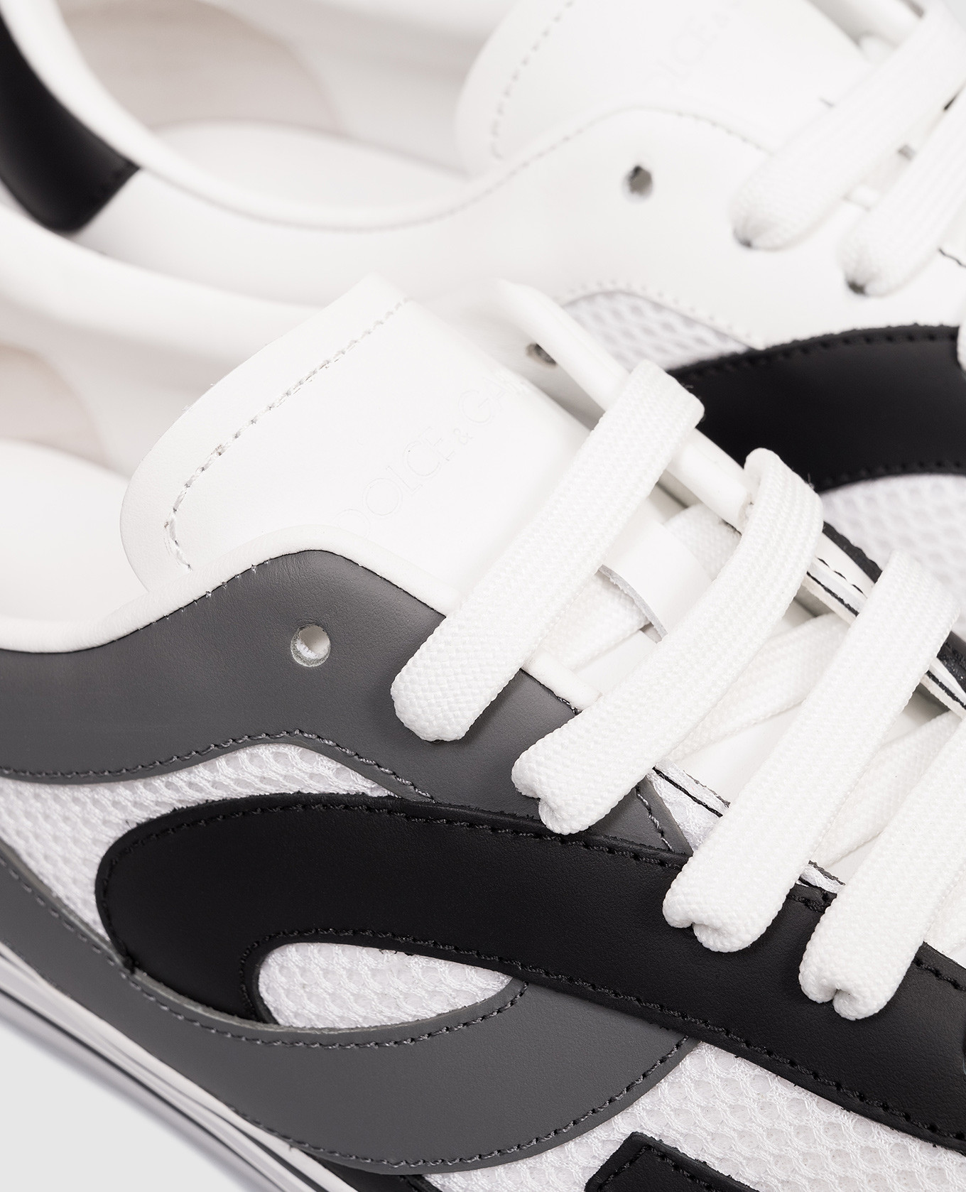 

White Sailing logo-embossed combo sneakers Dolce&Gabbana