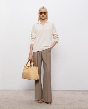 Valentino Brown wool pants 9B3RB766A6D