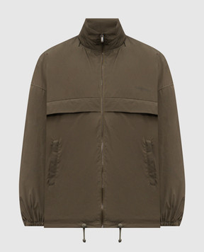 Saint Laurent Green jacket with logo 845548YZ9DH