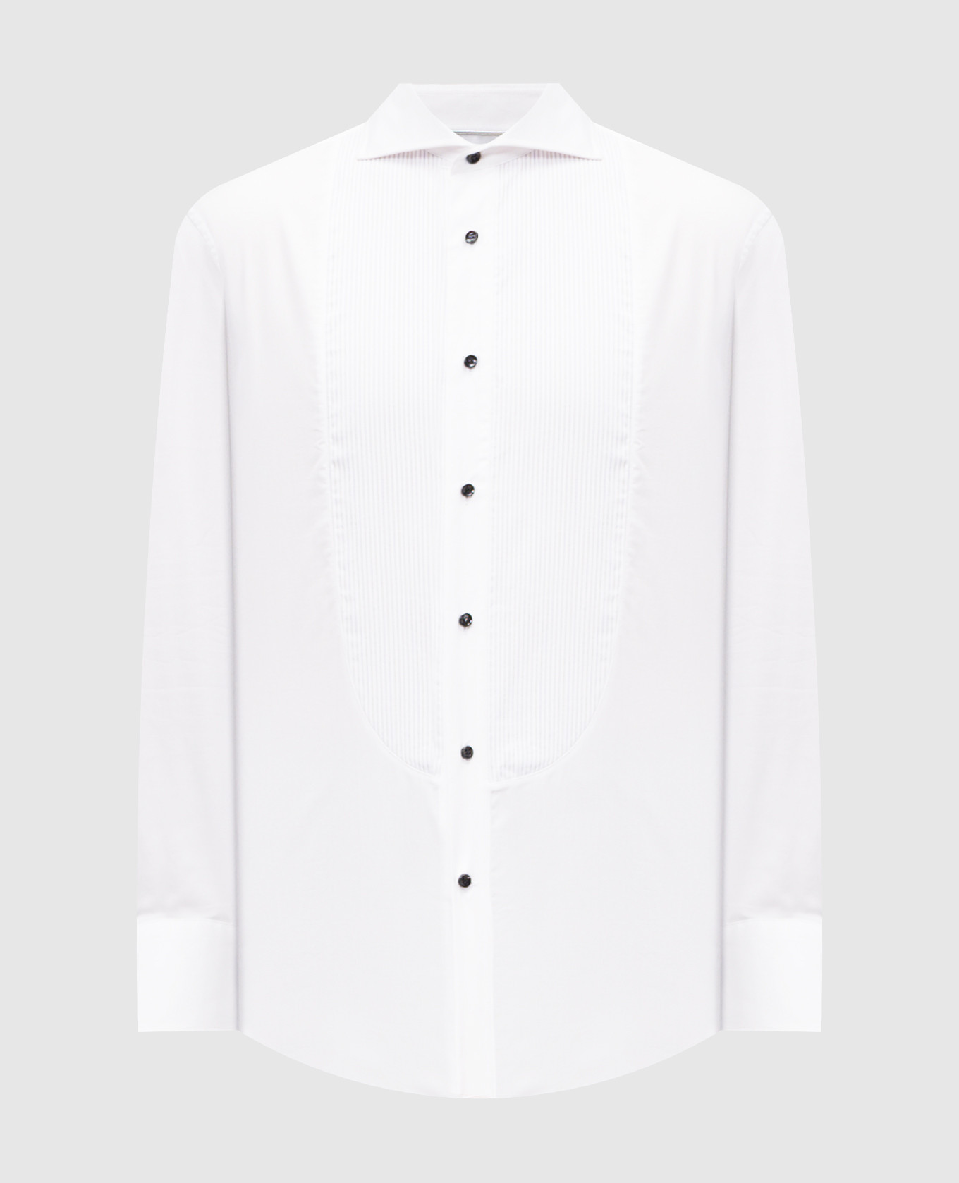 Sea Island White Tuxedo Shirt