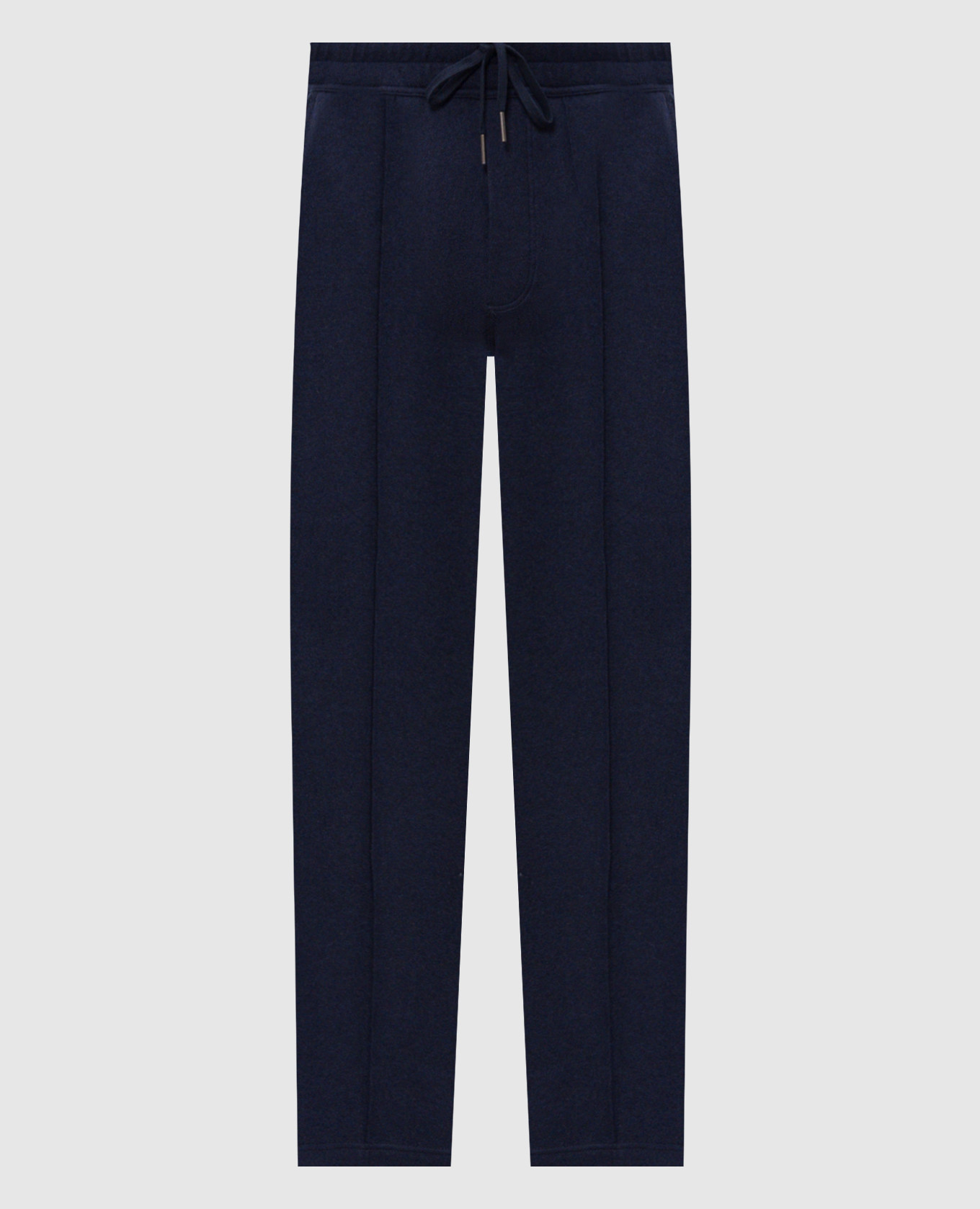 Blue cashmere sweatpants