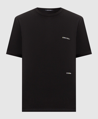 Metropolis Series Black T-Shirt with Print