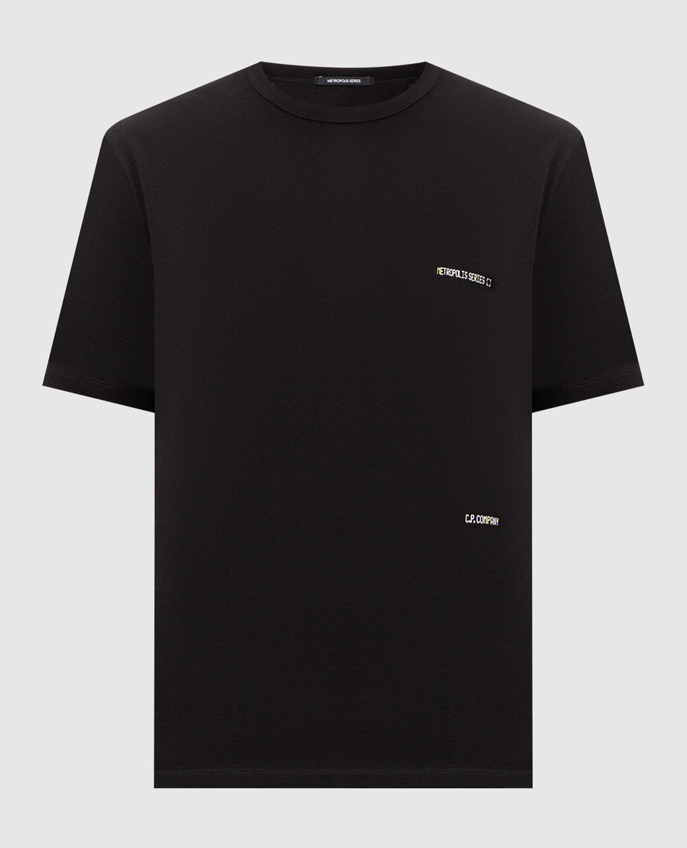 Metropolis Series Black T-Shirt with Print