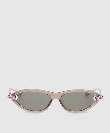Grey Cat Eye Sunglasses