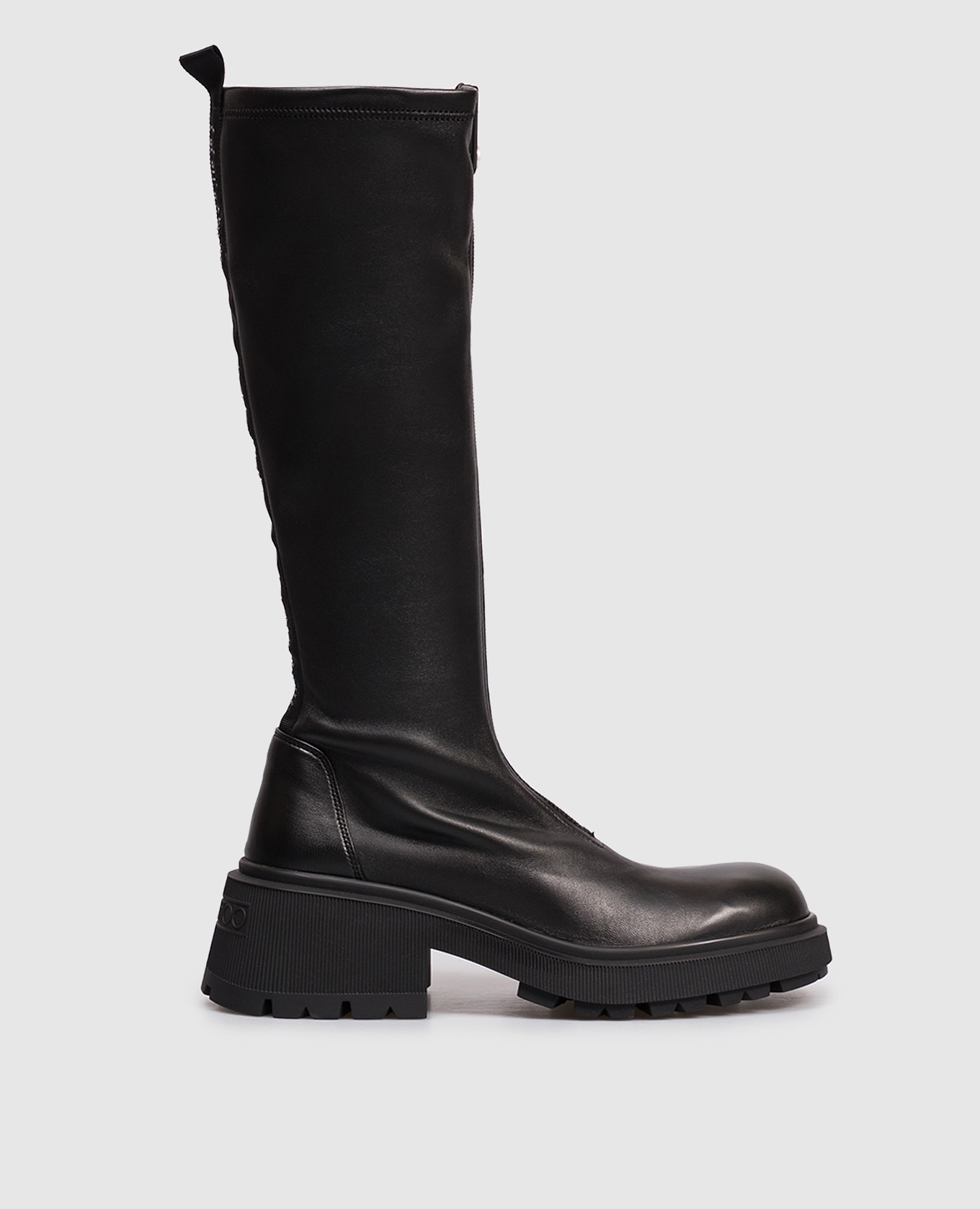 

Black leather boots Lune Jimmy Choo