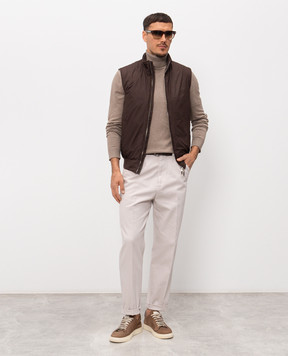 Doriani Cashmere Brown vest A422272272
