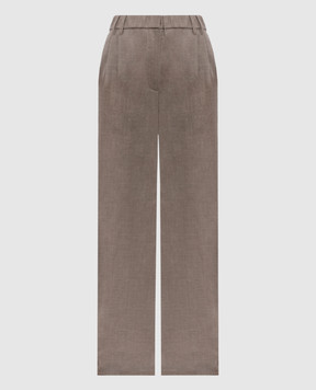 Brunello Cucinelli Beige wool pants MP550P9253