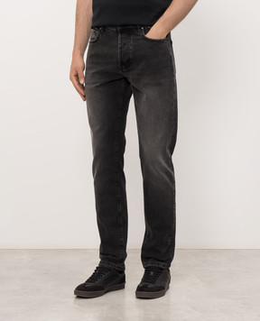 Iceberg Black jeans with a worn effect 28030255