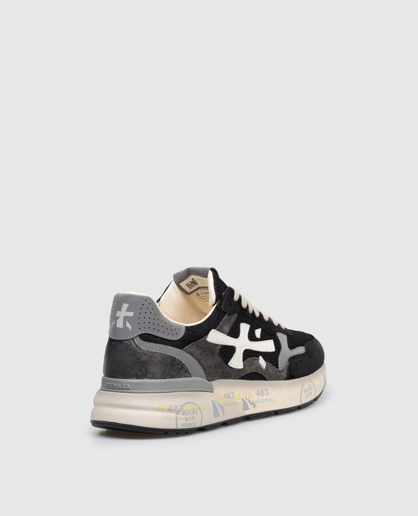 

Black combination sneakers MICK01 Premiata