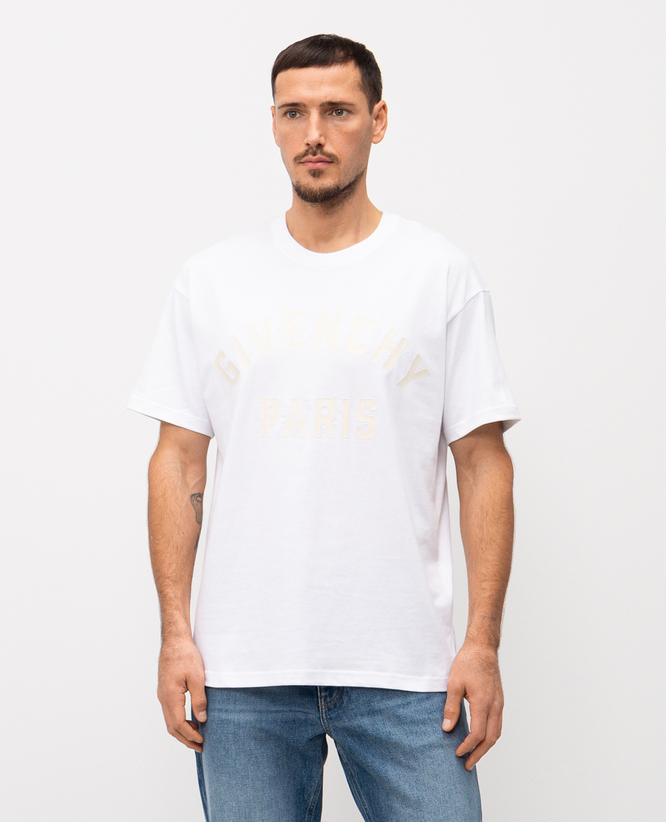 

White T-shirt with logo Givenchy