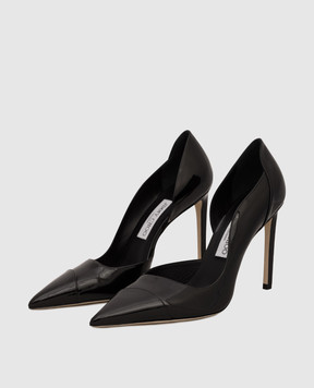 Jimmy Choo Black patent leather Brigitte shoes BRIGITTE100PAT