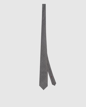 Brunello Cucinelli Gray wool tie M032P0018