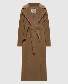 Max Mara Weekend Brown TEMPERA alpaca wool coat WKDTEMPERA
