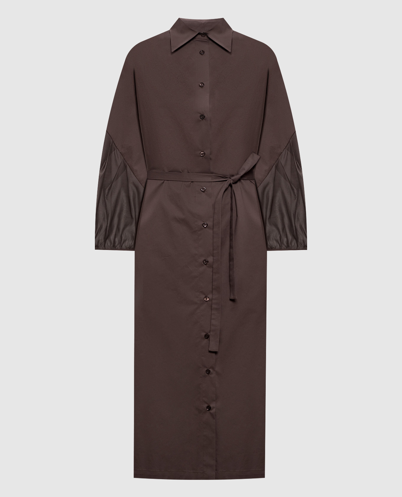 

Brown shirt dress Peserico