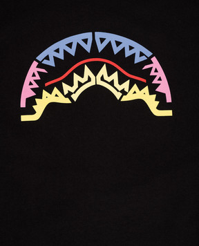 Sprayground Children's black T-shirt with print SPY900