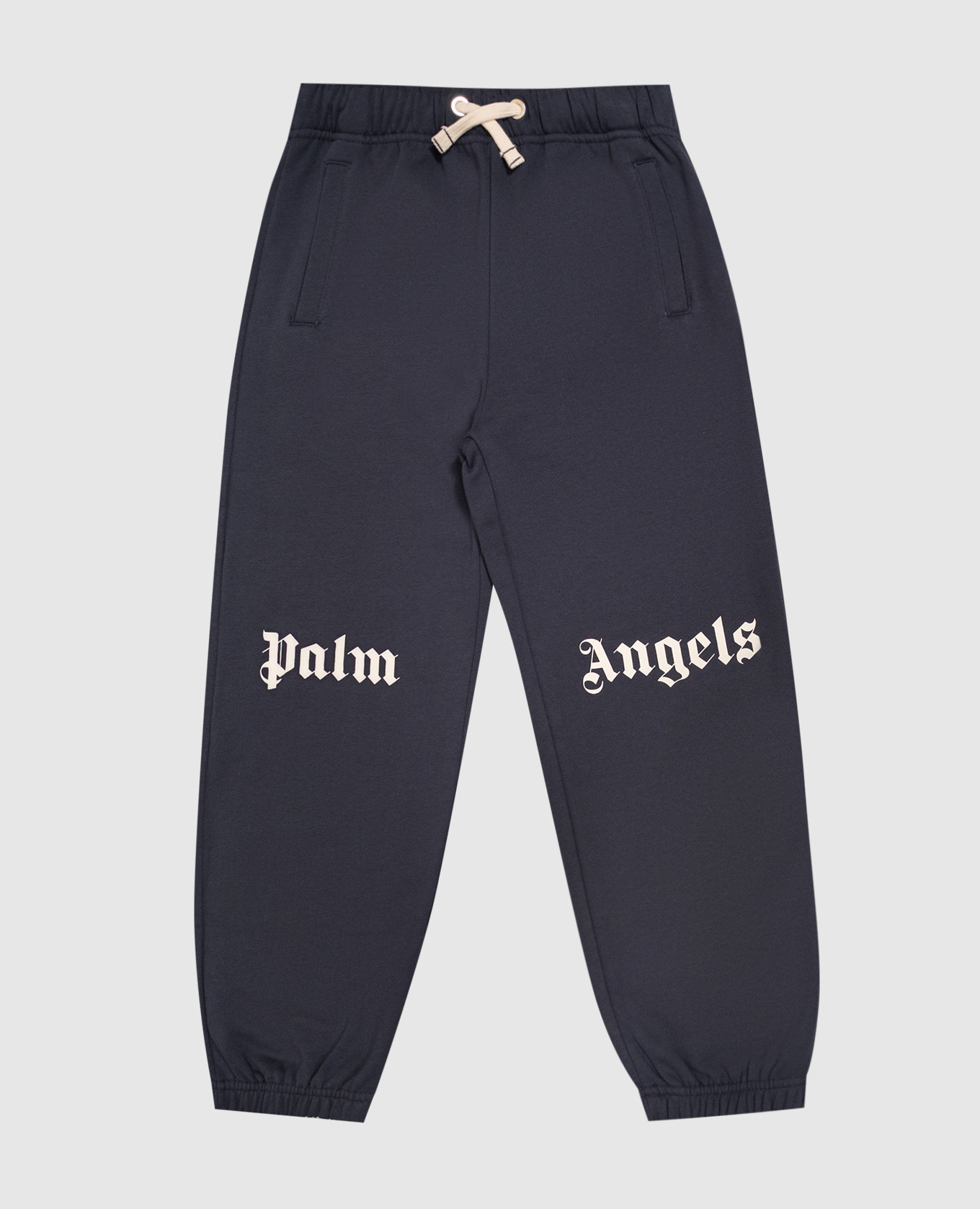 Kids' blue joggers with logo print