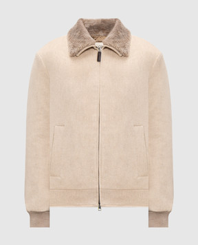 Cashmere&Whiskey Beige jacket U636I26