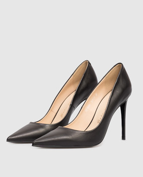 Babe Pay Pls Black leather shoes 201119KO
