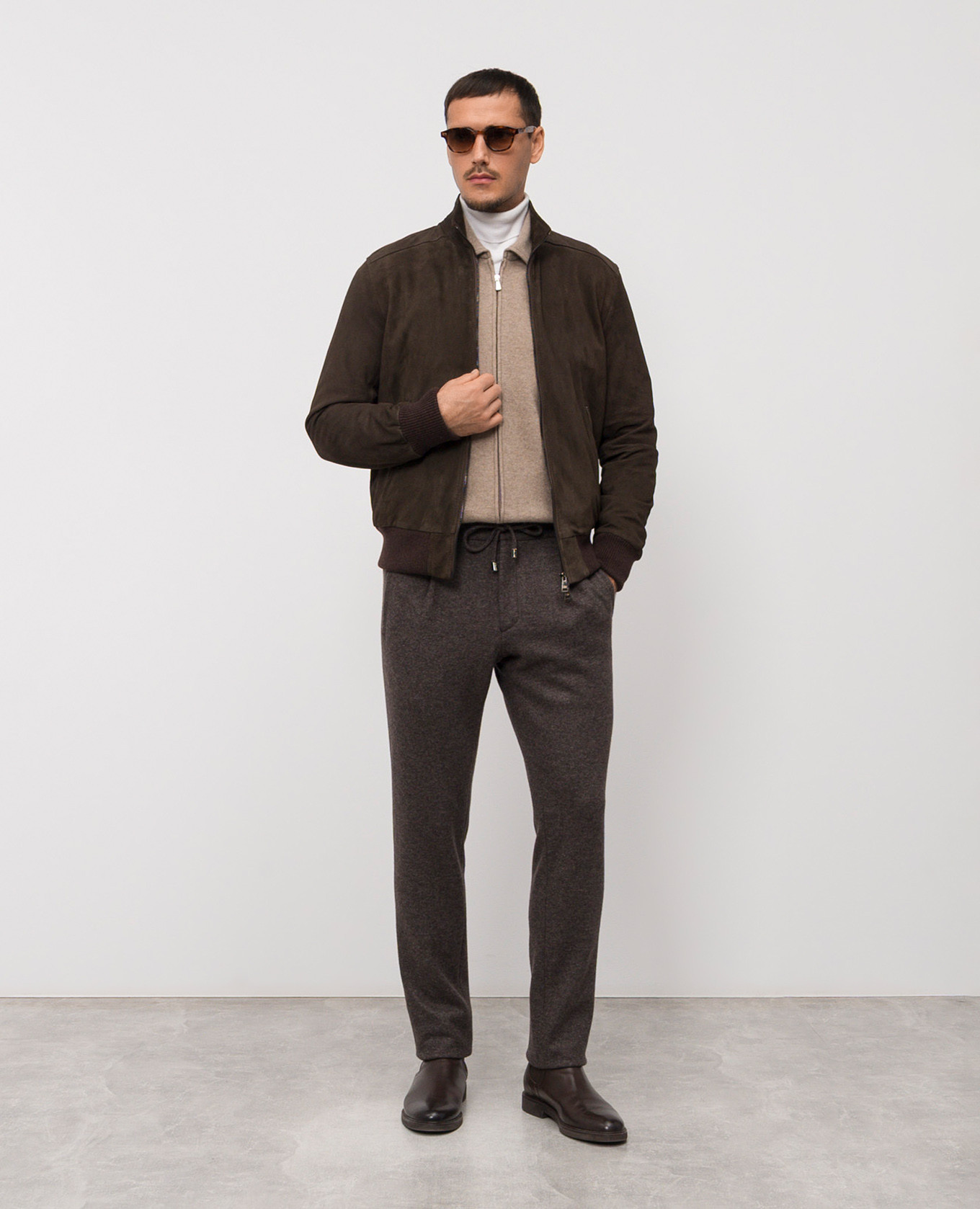 

Brown suede jacket Cashmere&Whiskey